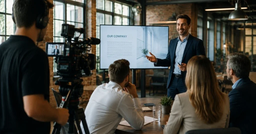 Film de présentation d'entreprise