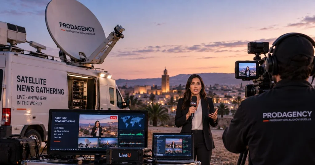 Satellite News Gathering