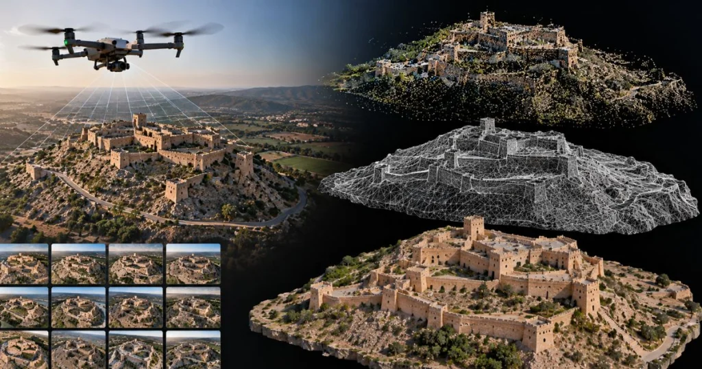 Modélisation 3D par drone
