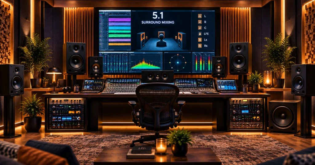 Mixage 5.1 pour une immersion sonore totale