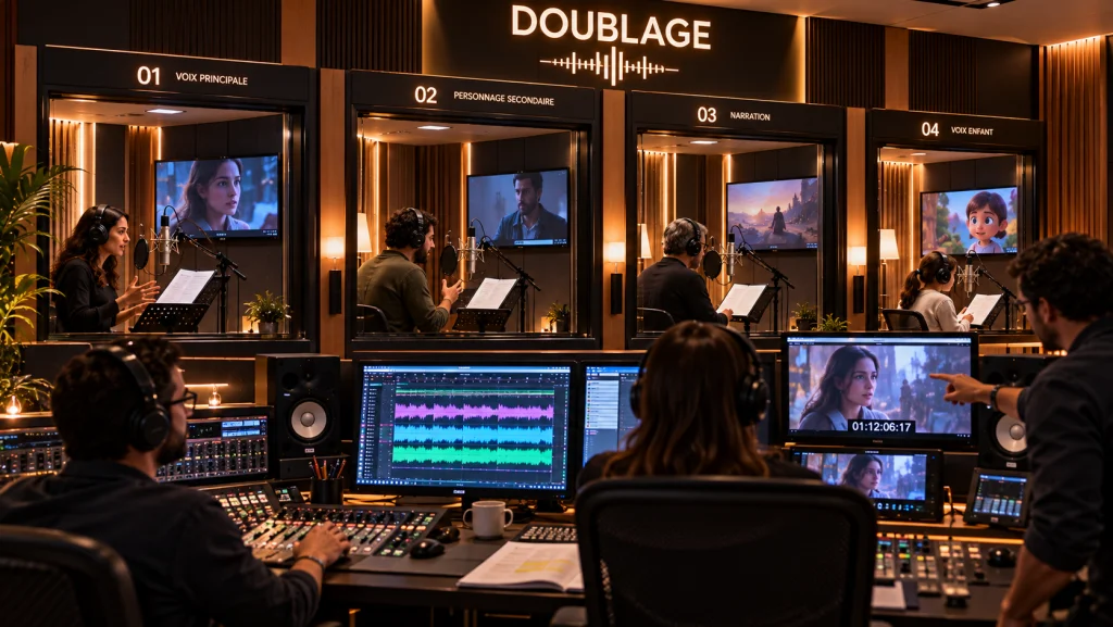 Service de doublage professionnel