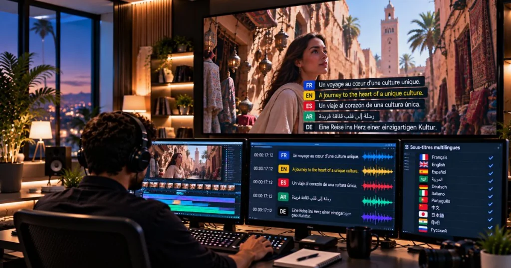 Sous-titrage multilingue