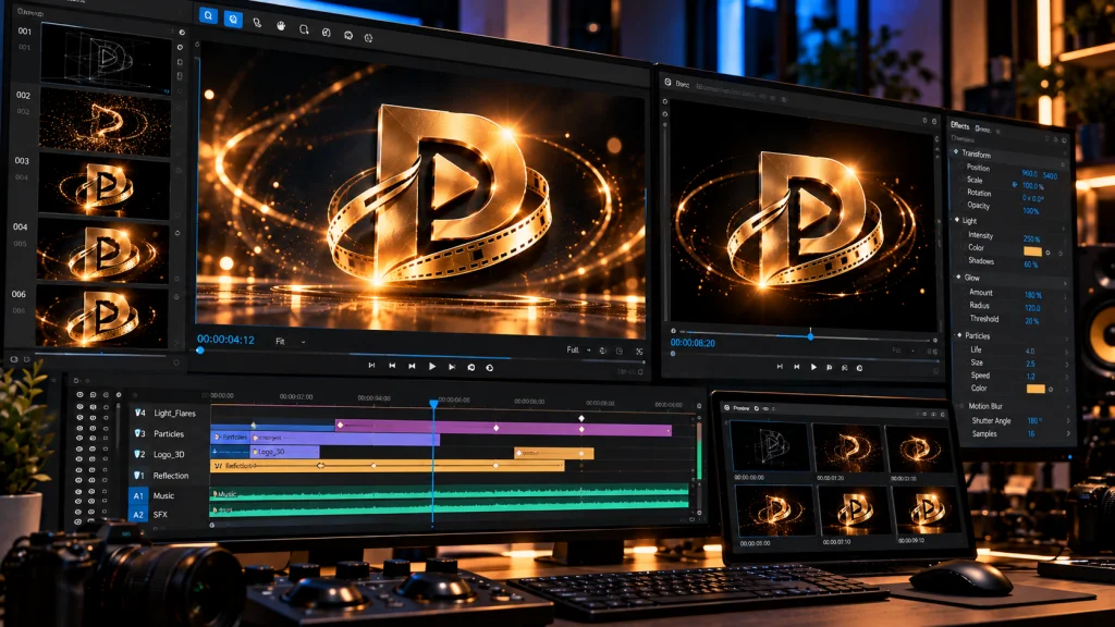Animation de logo